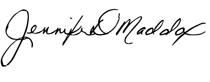 Jennifer Maddo signature
