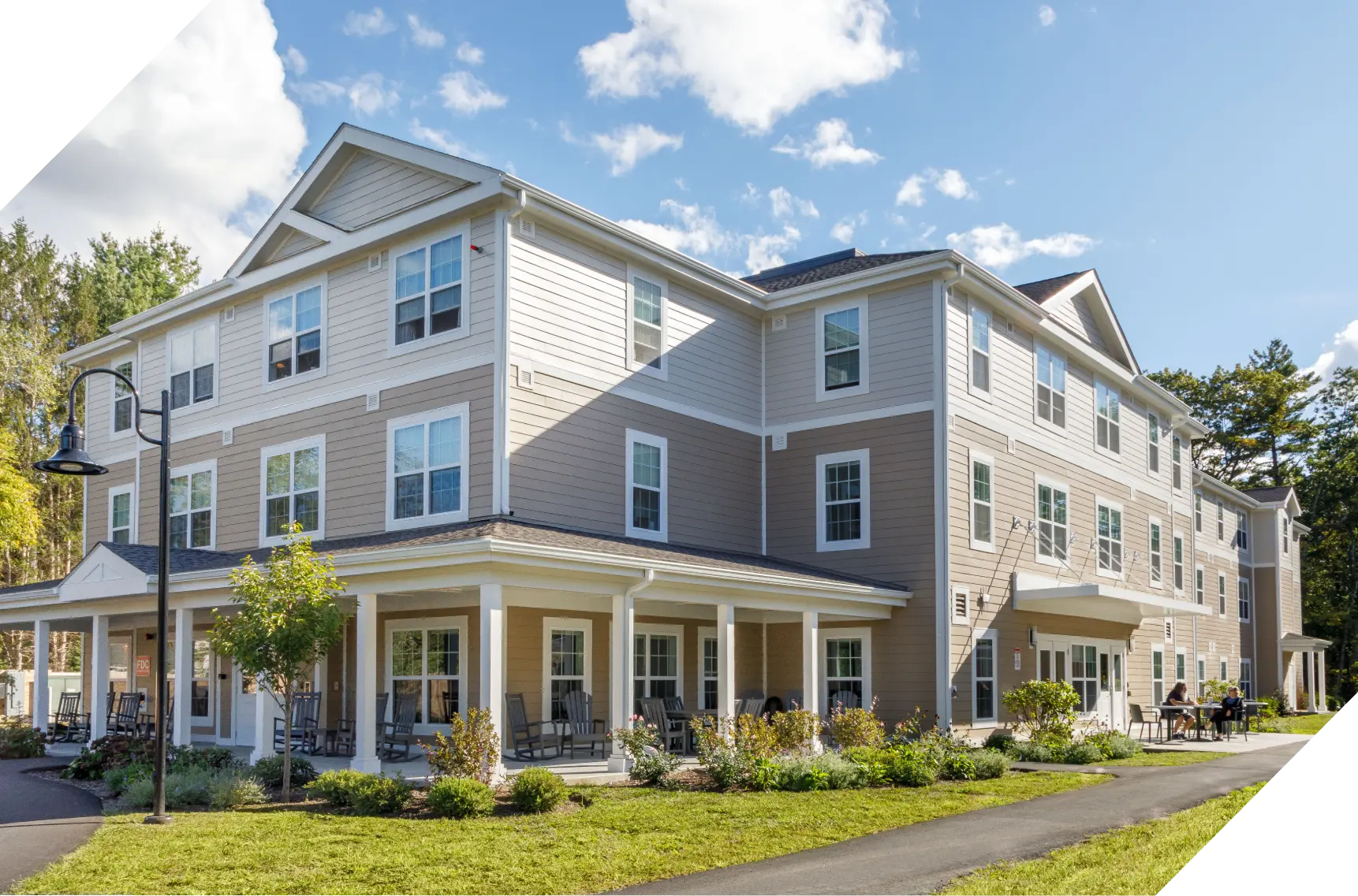 Large housing complex